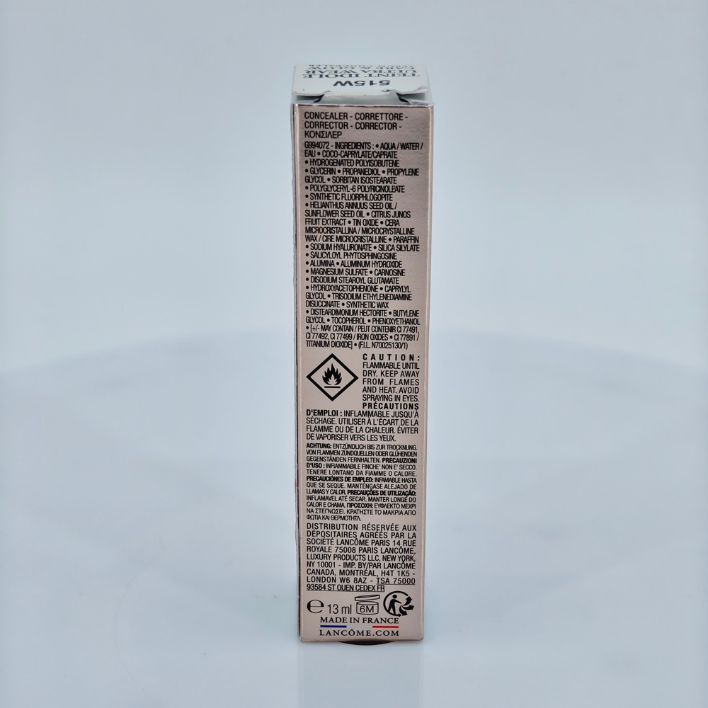 Lancome Teint Idole Ultra Wear Care & Glow Serum Concealer 515W 0.43oz Boxed - Picture 5 of 8